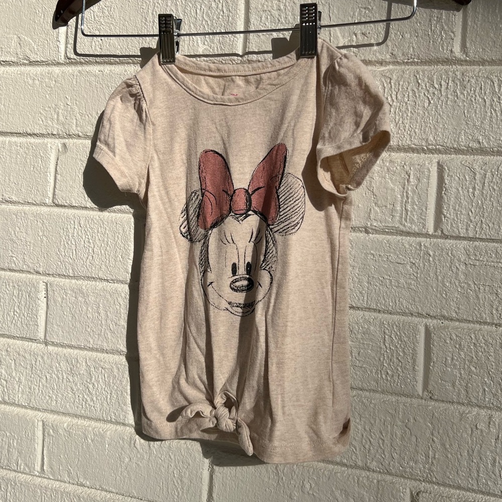 Minnie Mouse Shirt with Front Tie